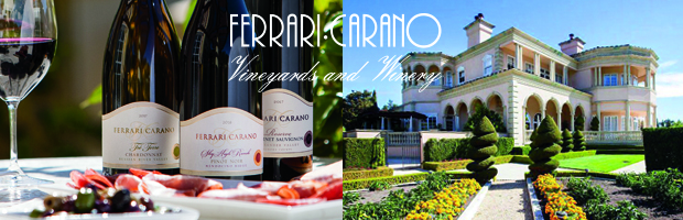 Ferrari Carano Winery Wedding