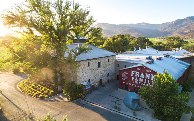 Frank Family Vineyards winery